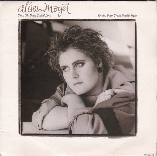 Alison Moyet - That Ole Devil Called Love (CBS 1985) 2x7" vinyl single VG/G+