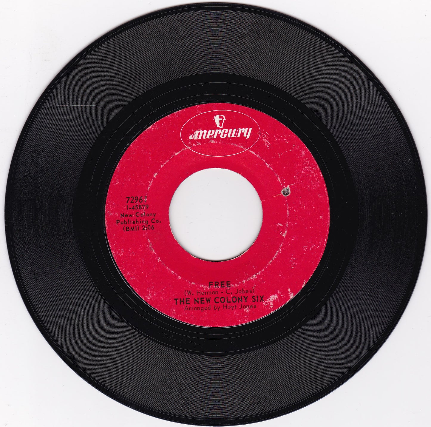 The New Colony Six ‎– I Want You To Know (Mercury 1969) 7" vinyl single G+/- US jukebox