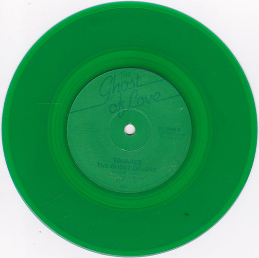 Tavares – The Ghost Of Love (Capitol 1978) 7" single G+/- green vinyl