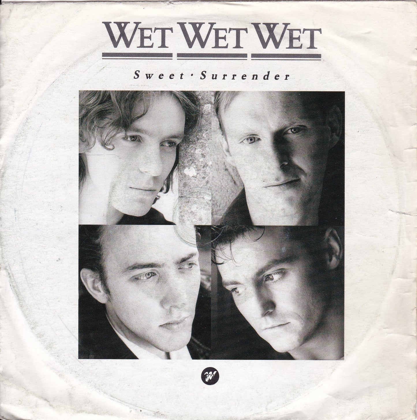 Wet Wet Wet ‎– Sweet Surrender (1989) 7" vinyl P/S single G+/VG