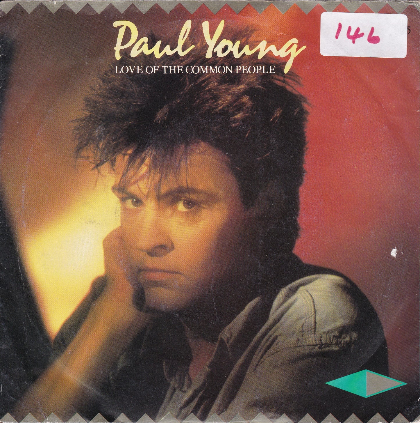 Paul Young - Love Of The Common People (CBS 1983) 7" vinyl single VG/VG