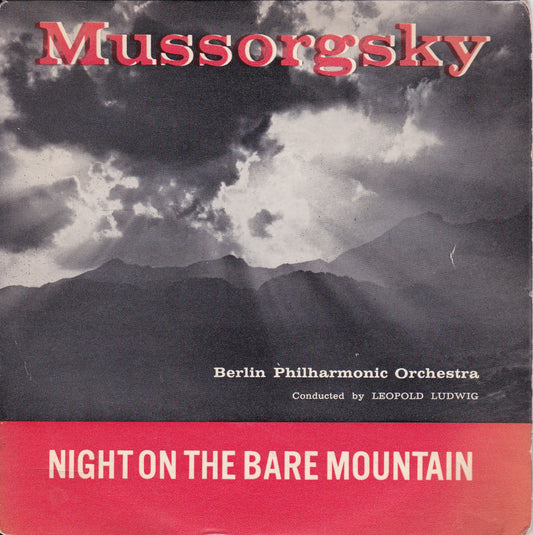 Mussorgsky – Night On The Bare Mountain (Arc 1962) 7" vinyl P/S EP G+/G+