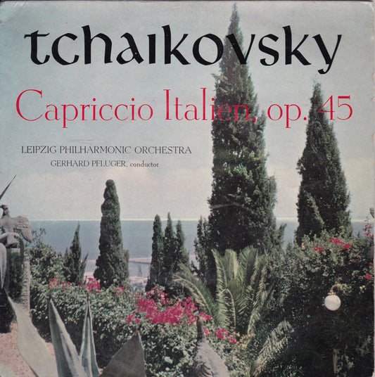 Tchaikovsky, Leipzig Philharmonic Orchestra - Capriccio Italien, Op. 45 (ARC 1963) 7" vinyl EP G/VG