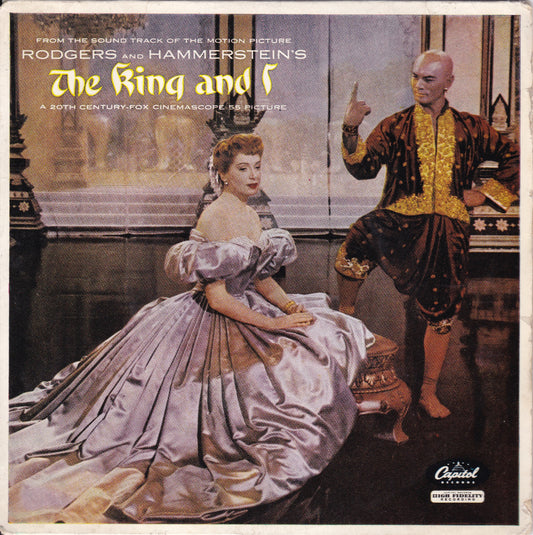 Rodgers And Hammerstein ‎– The King And I (Capitol) 7" vinyl EP G+/VG