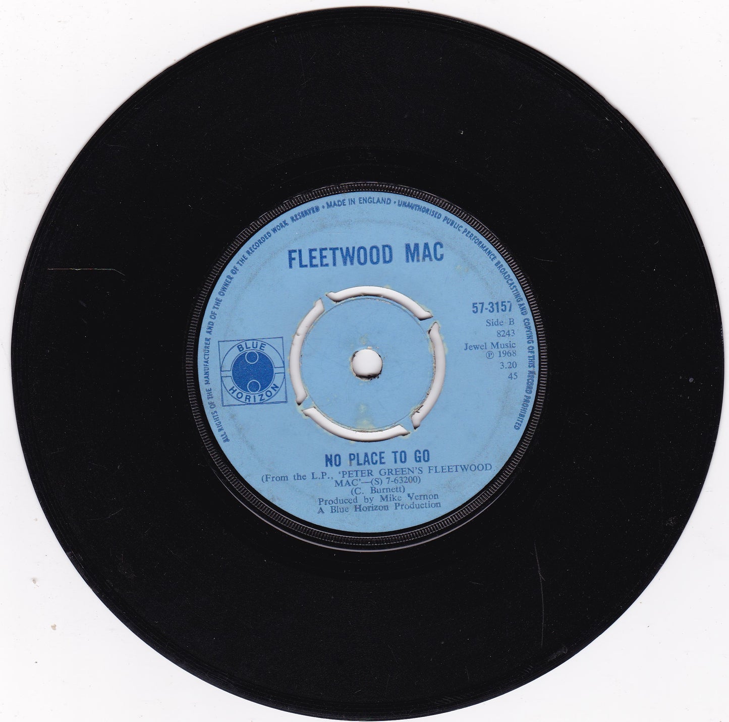 Fleetwood Mac ‎– Need Your Love So Bad (1969) 7" vinyl single G/-