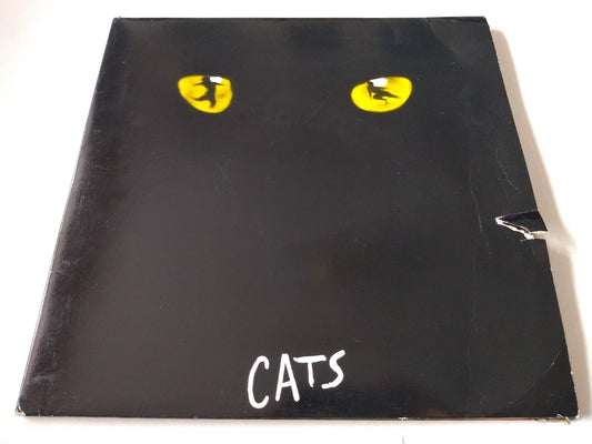 Andrew Lloyd Webber – Cats (Polydor 1981)  2x12" vinyl LP VG/G+