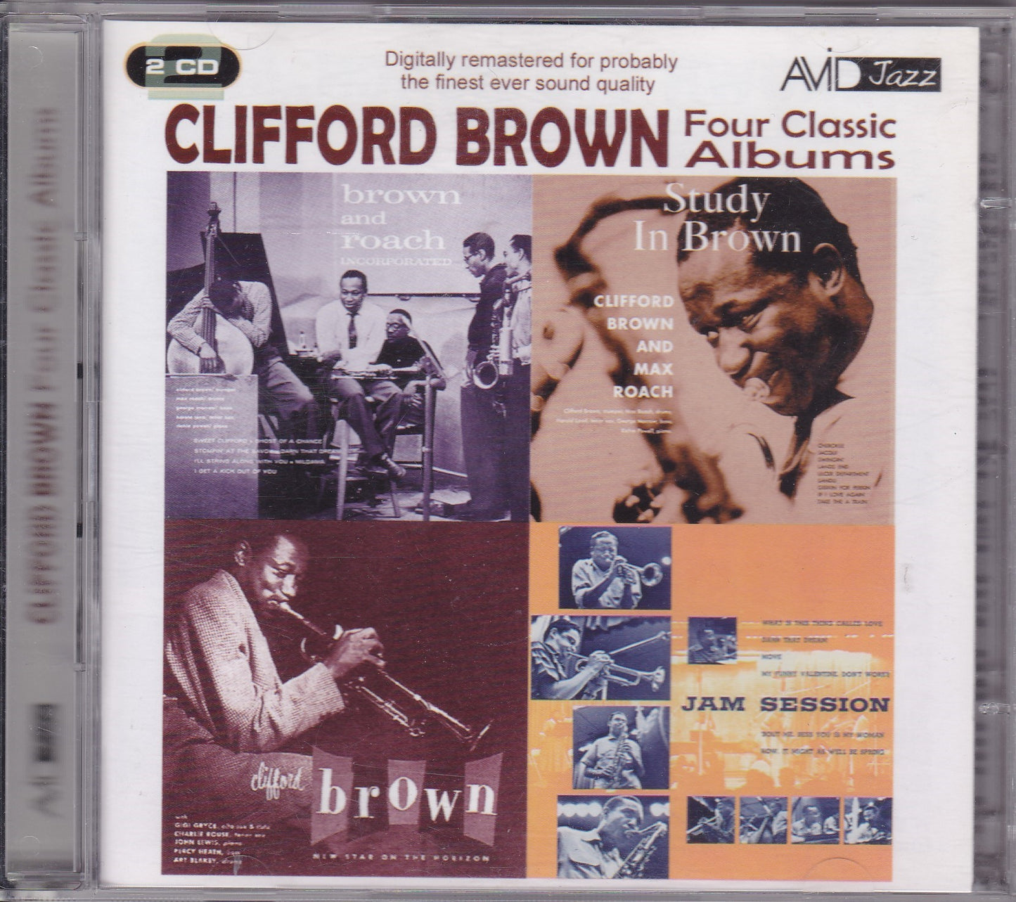 Clifford Brown ‎– Four Classic Albums (2008) 2xCD album