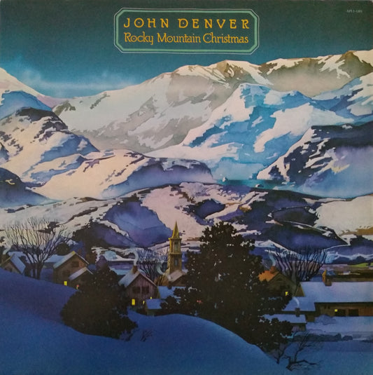 John Denver – Rocky Mountain Christmas (RCA 1975) 12" vinyl US LP VG/VG