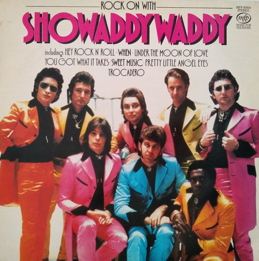 Showaddywaddy ‎– Rock On With Showaddywaddy (EMI 1981) 12" vinyl LP VG/VG compilation