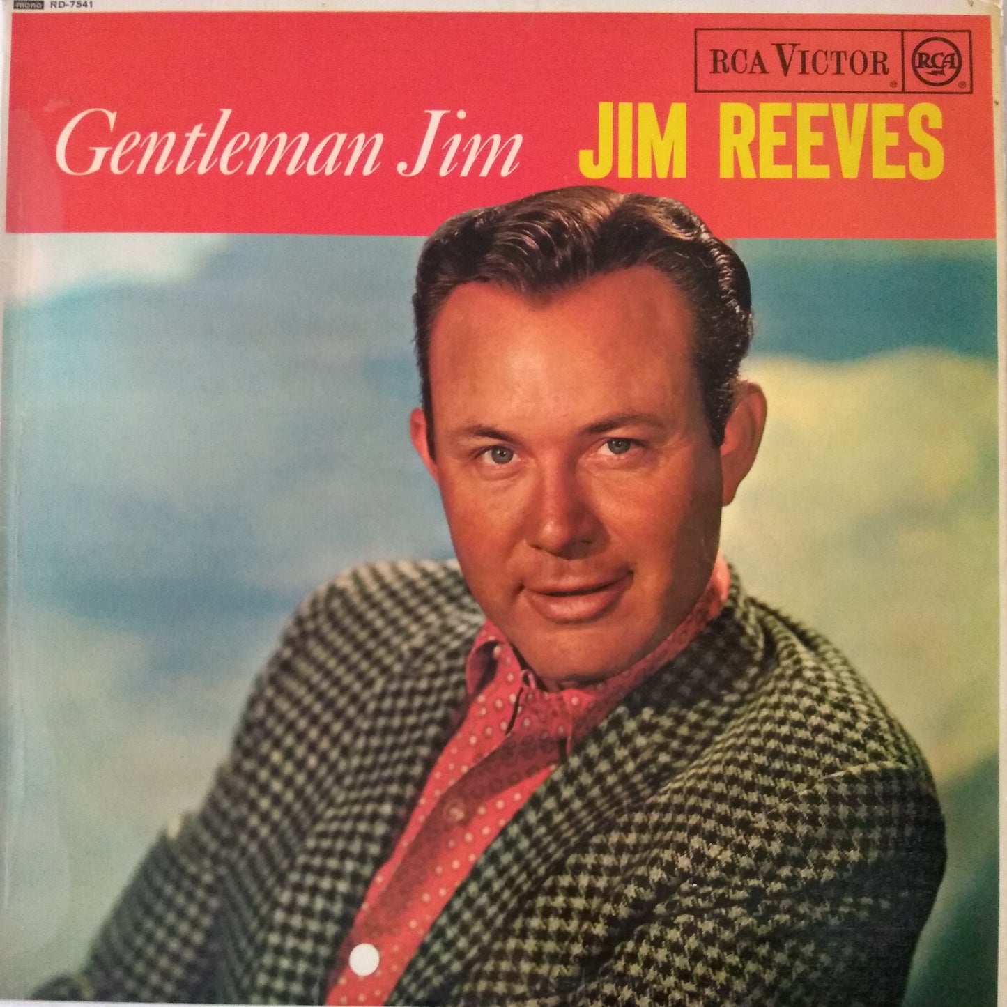 Jim Reeves – Gentleman Jim (RCA 1963) 12" vinyl LP VG/VG