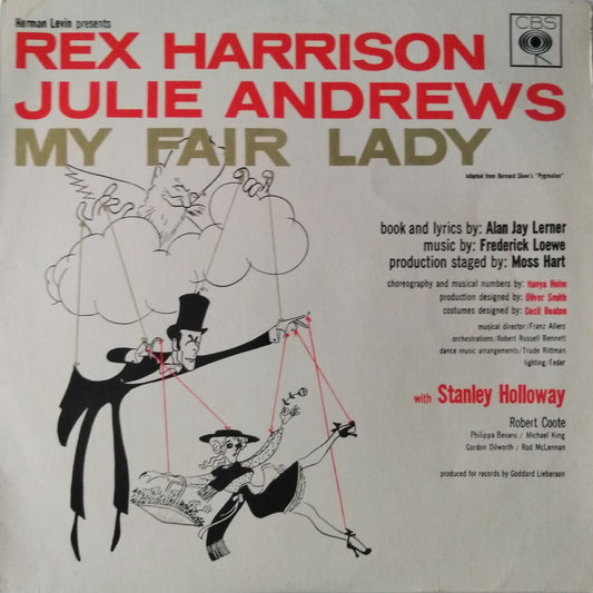 Rex Harrison And Julie Andrews – My Fair Lady (CBS) 12" vinyl LP mono VG/VG