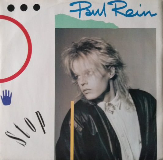 Paul Rein ‎– Stop (Champion 1988) 12" vinyl P/S single VG/VG