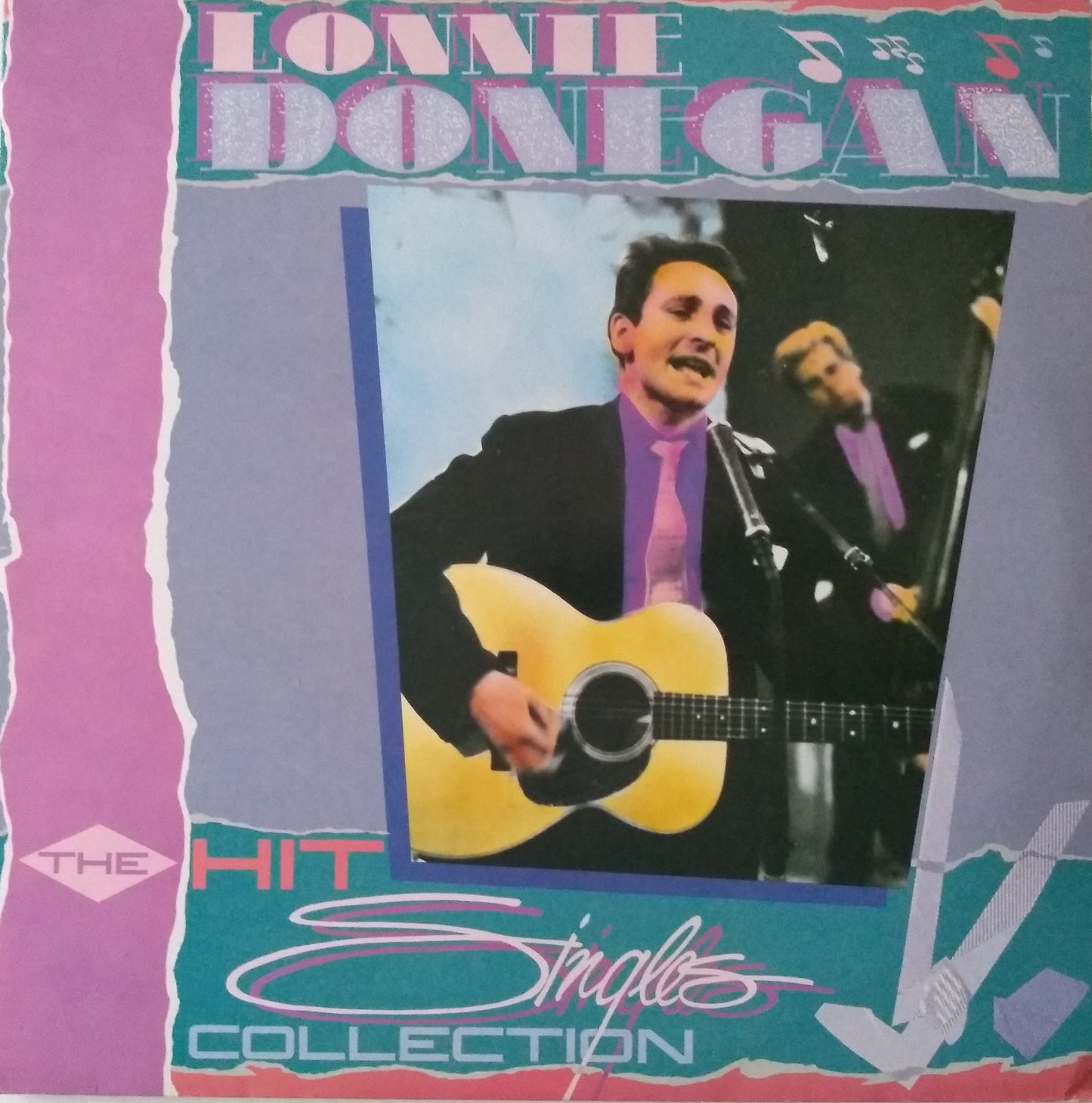 Lonnie Donegan ‎– The Hit Singles Collection (PRT 1987) 2x12" vinyl LP VG/VG