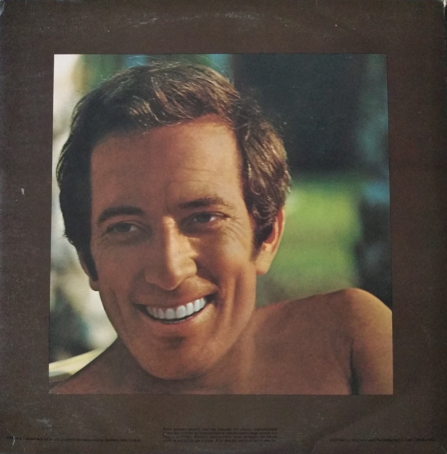 Andy Williams ‎– The Impossible Dream (CBS 1971) 2x12" vinyl LP VG/VG