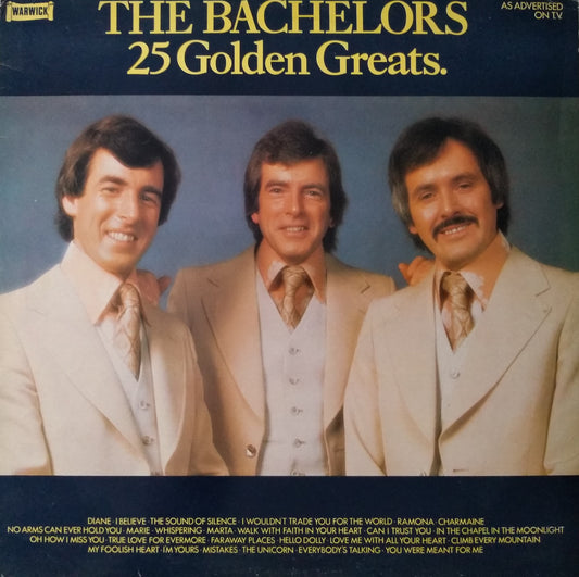 The Bachelors – 25 Golden Greats (Warwick 1979) 12" vinyl LP VG/VG