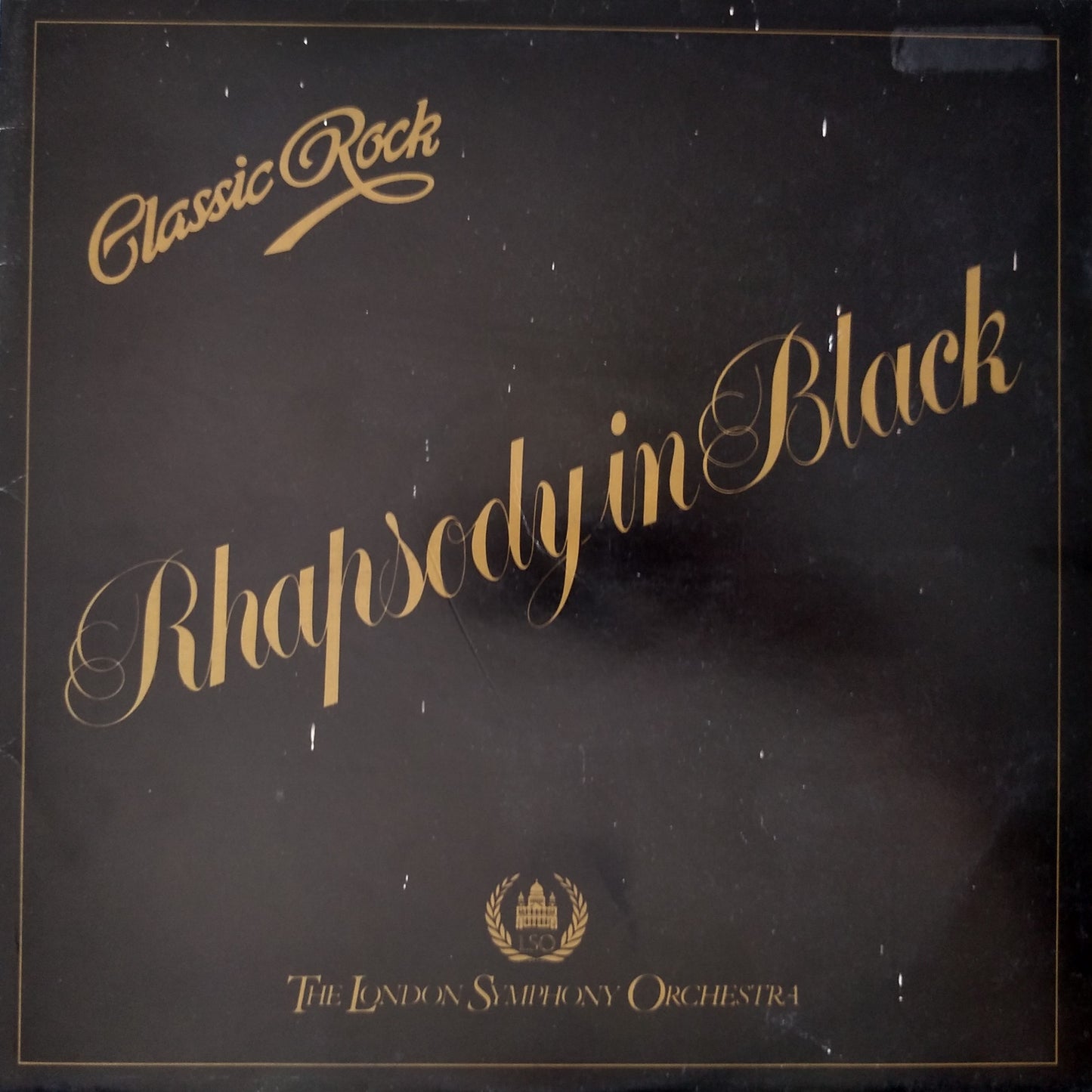 London Symphony Orchestra - Classic Rock Rhapsody In Black (K-Tel 1979) 12" vinyl LP VG/VG