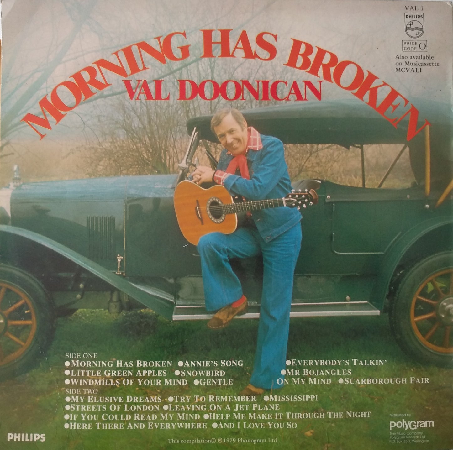 Val Doonican – Morning Has Broken (Philips 1979) 12" vinyl LP VG/VG compilation