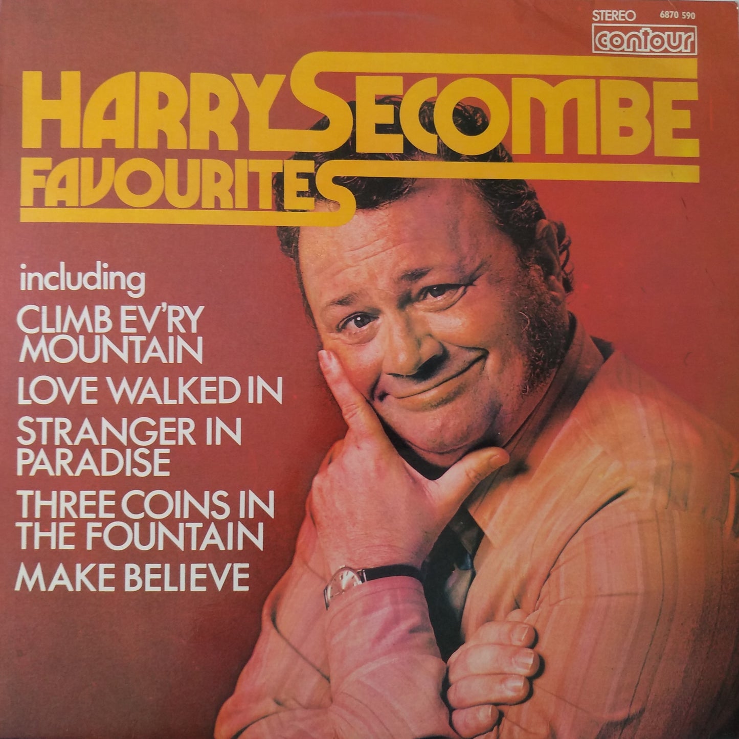 Harry Secombe – Favourites (Contour) 12" vinyl LP VG/VG