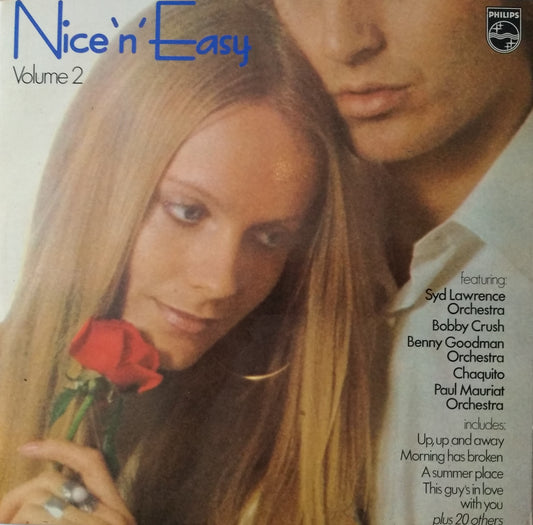 Various ‎– Nice 'n' Easy Volume 2 (Philips 1972) 2x12" vinyl LP VG/VG