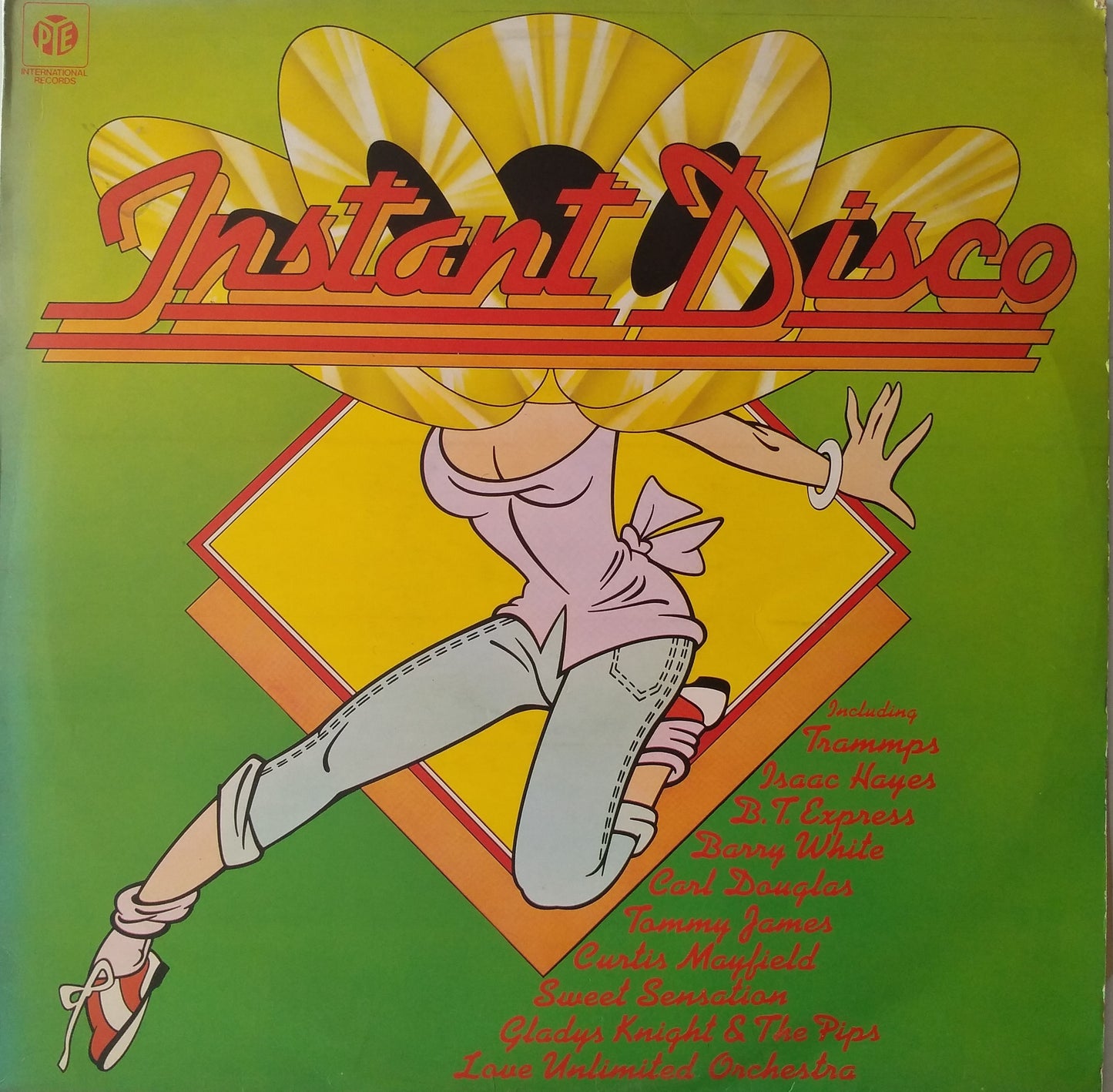 Various ‎– Instant Disco (Pye 1975) 12" vinyl LP VG/VG