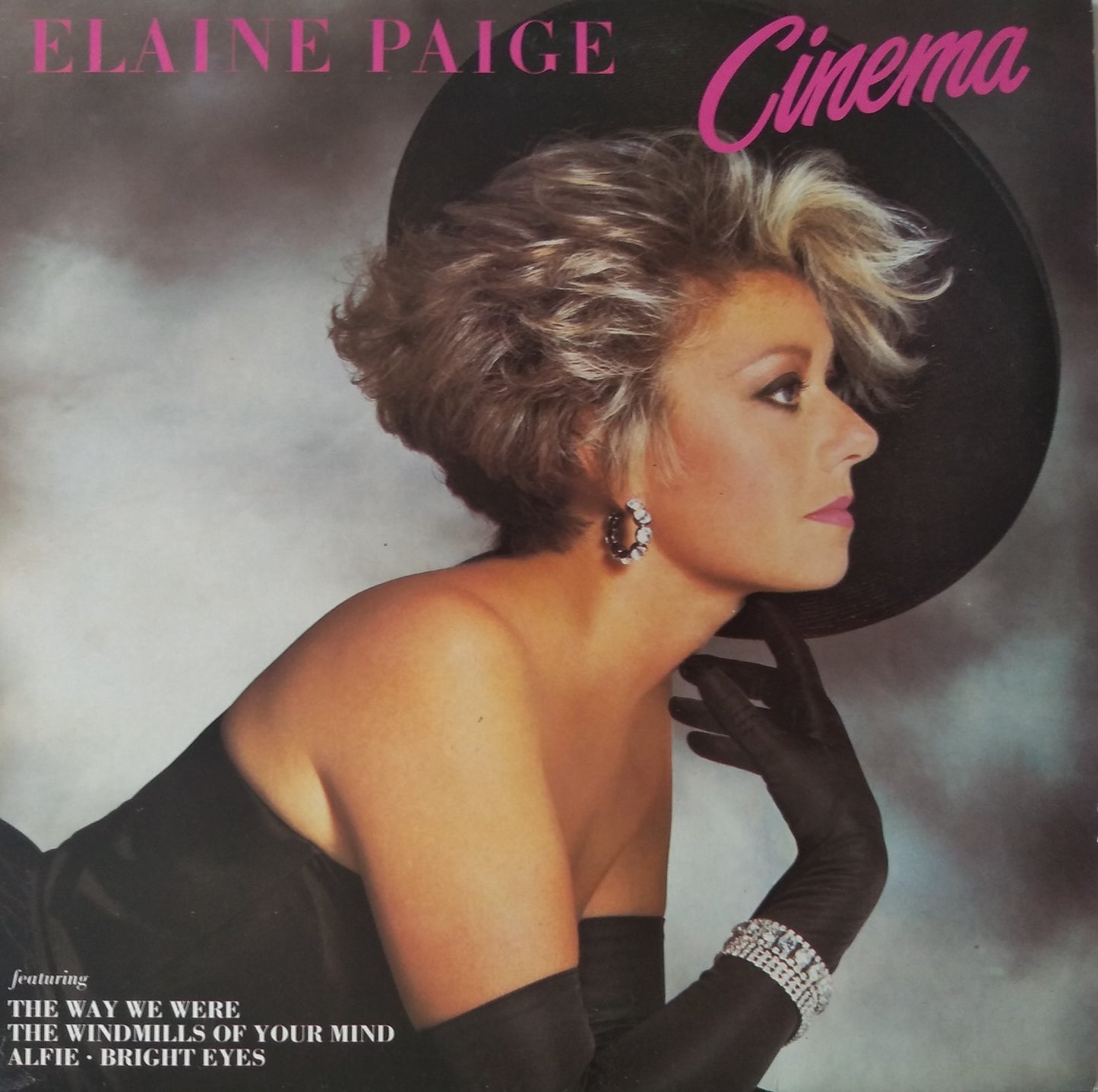 Elaine Paige ‎– Cinema (K-Tel 1984) 12" vinyl LP VG/VG