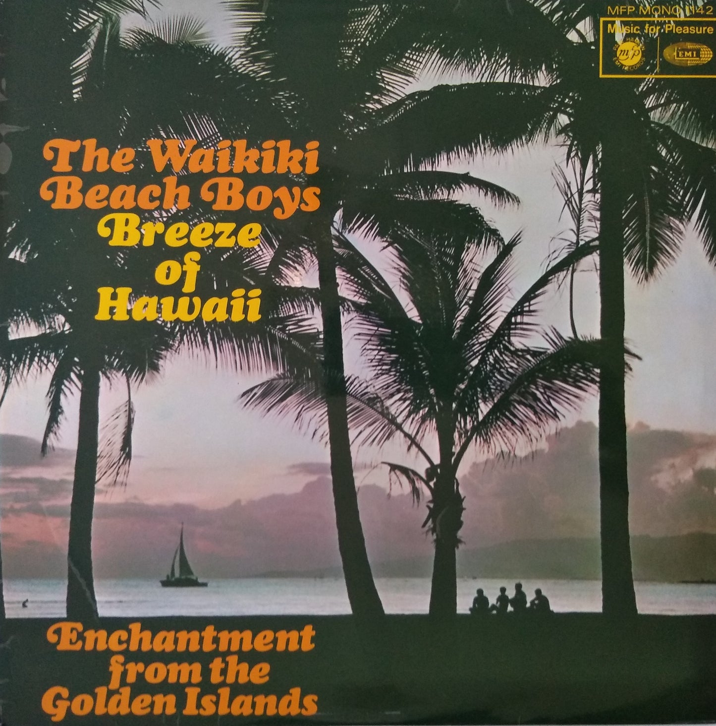 The Waikiki Beach Boys – Breeze Of Hawaii (EMI 1967) 12" vinyl LP VG/VG mono