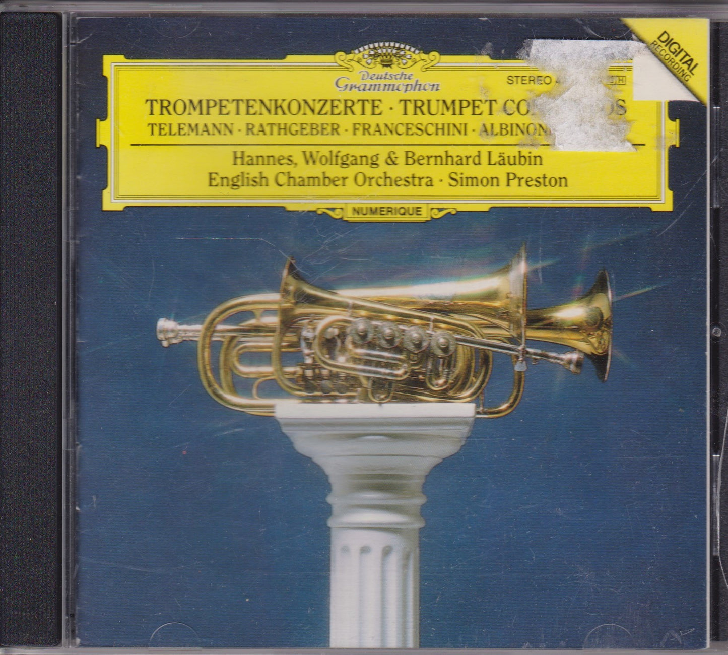 English Chamber Orchestra - Trumpet Concertos (1991) CD album