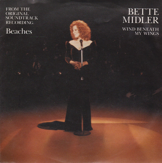 Bette Midler – The Wind Beneath My Wings (Atlantic 1989) 7" vinyl P/S single VG/VG