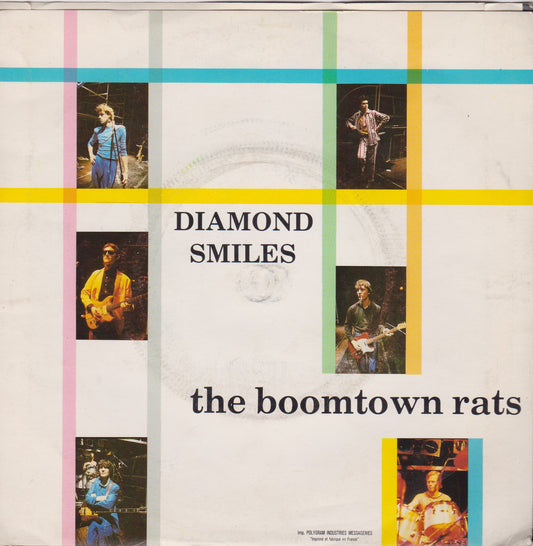 The Boomtown Rats - Diamond Smiles (Ensign 1979) 7" vinyl single VG/VG