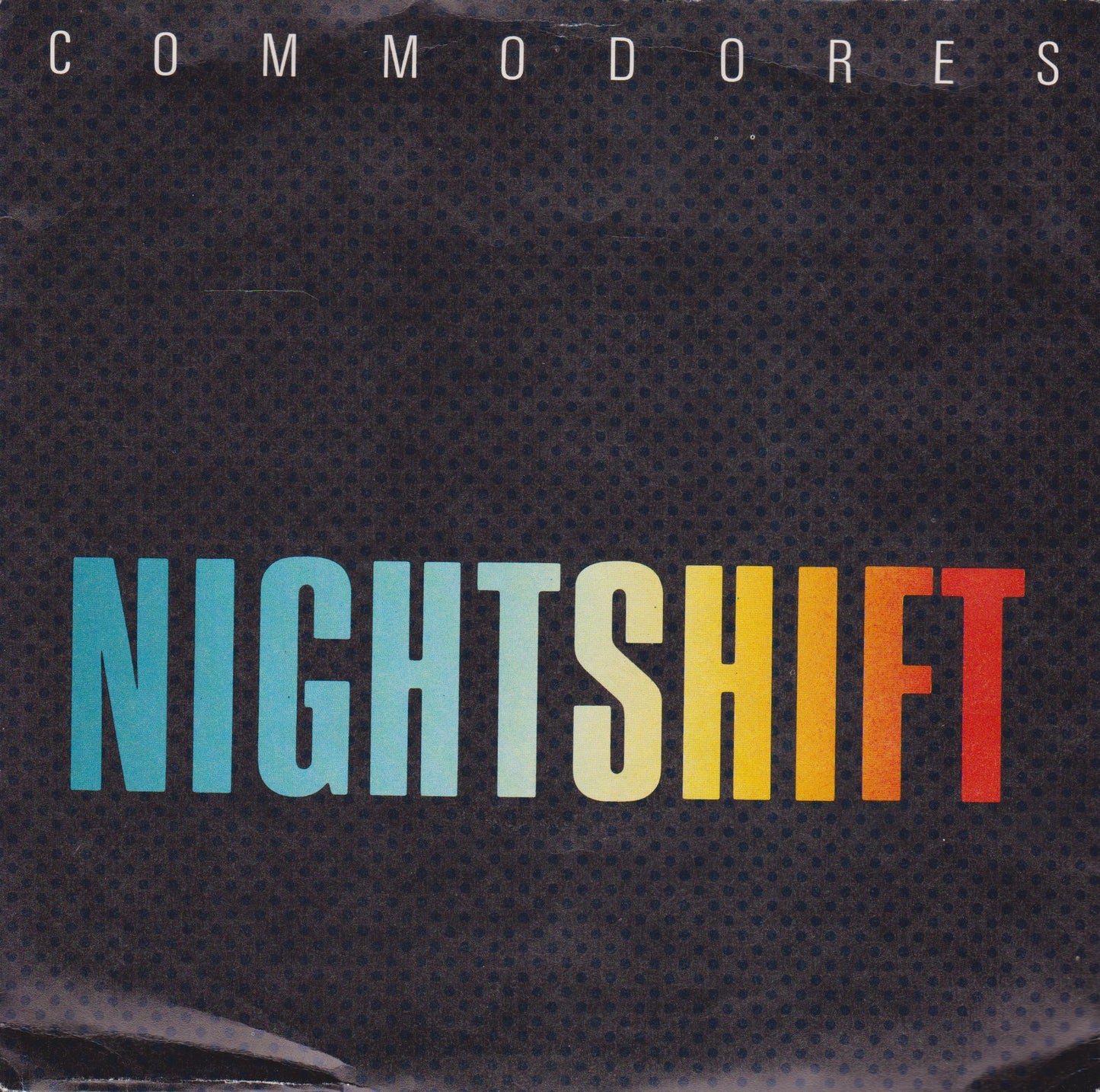 Commodores ‎– Nightshift (Motown 1985) 7" vinyl P/S single VG/VG