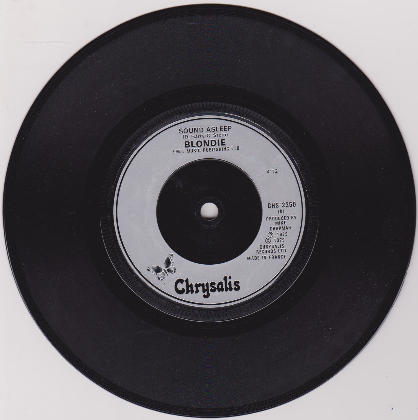 Blondie ‎– Dreaming (Chrysalis 1979) 7" vinyl P/S single VG/VG