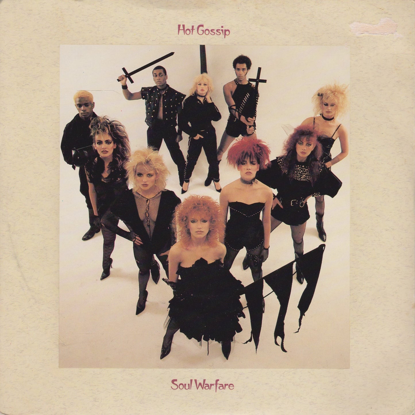 Hot Gossip – Soul Warfare (Dindisc 1982) 7" vinyl P/S single VG/VG