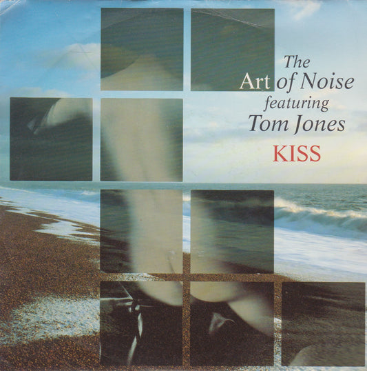 The Art Of Noise Featuring Tom Jones – Kiss (China 1988) 7" vinyl P/S single VG/VG