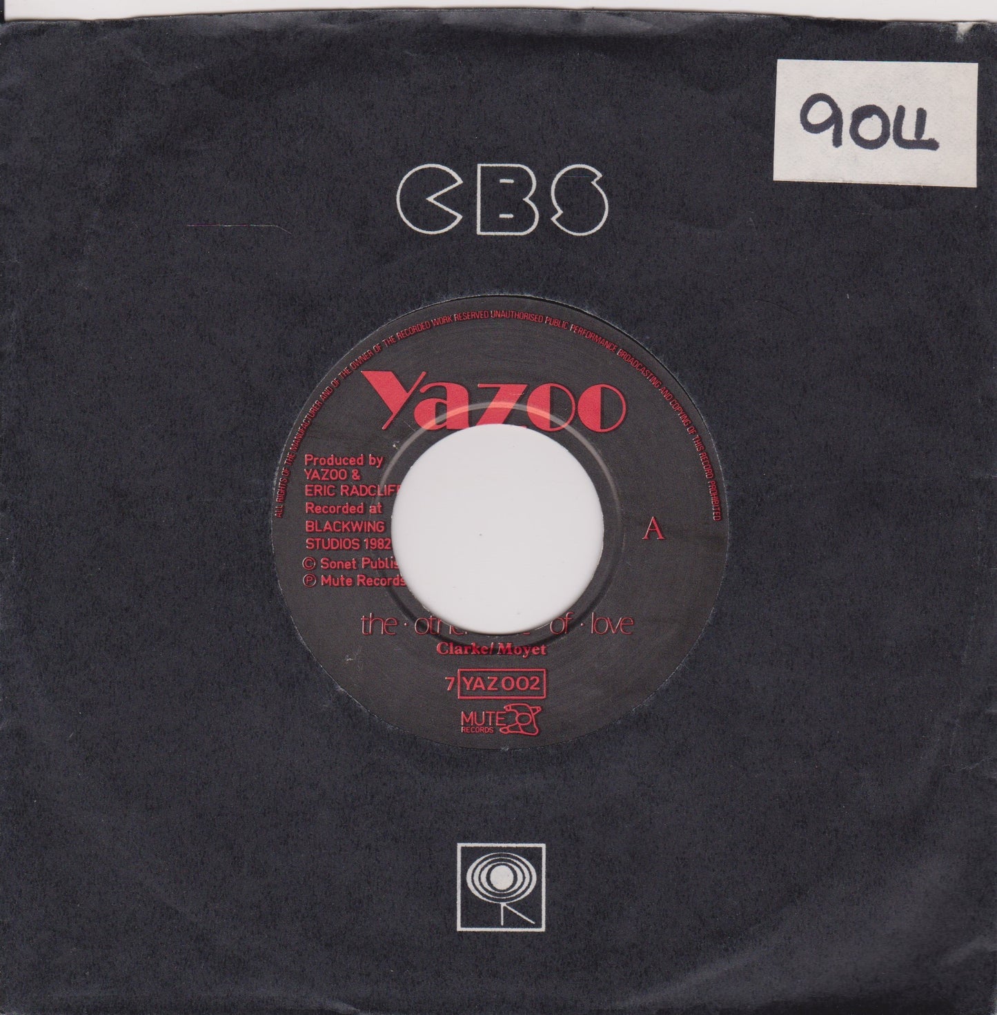 Yazoo – The Other Side Of Love (Mute 1982) 7" vinyl  single VG/- jukebox