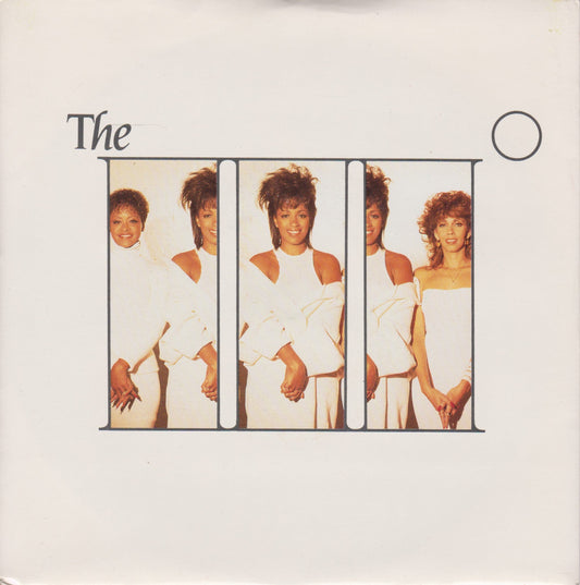 The Three Degrees – The Heaven I Need (Supreme 1985) 7" vinyl P/S single VG/VG