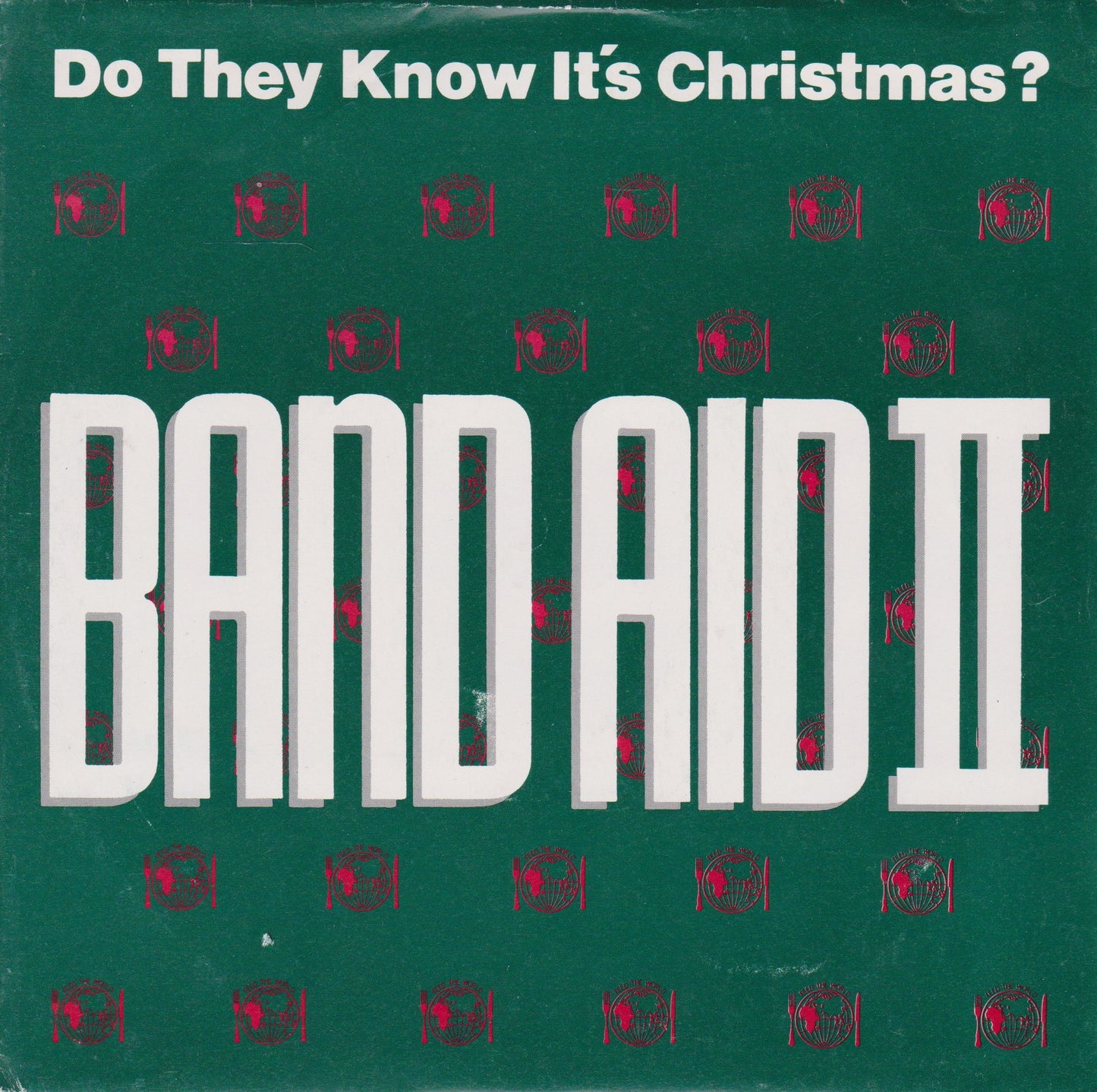 Band Aid II ‎– Do They Know It's Christmas? 7" vinyl P/S single VG/VG