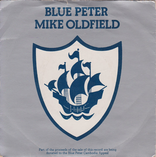 Mike Oldfield ‎– Blue Peter (Virgin 1979) 7" vinyl P/S single VG/VG