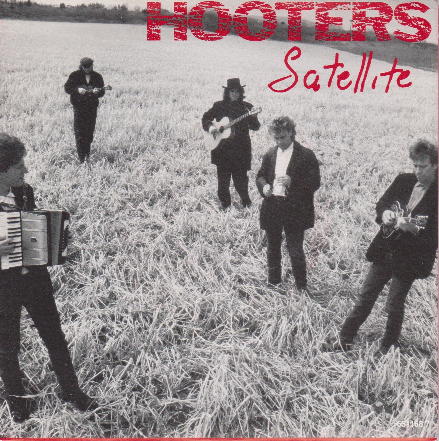 Hooters – Satellite (CBS 1987) 7" vinyl single P/S VG/VG