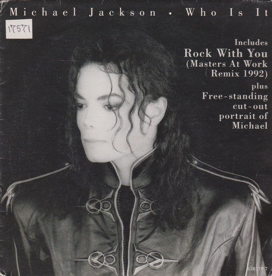 Michael Jackson – Who Is It (Epic 1992) 7" vinyl P/S single VG/VG