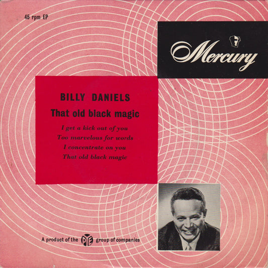 Billy Daniels – That Old Black Magic (Mercury 1956) 7" vinyl EP VG/VG