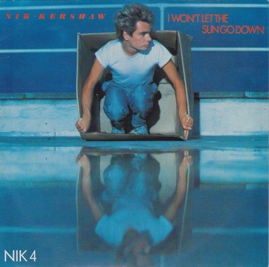 Nik Kershaw – I Won't Let The Sun Go Down (MCA 1984) 7" vinyl single VG/VG
