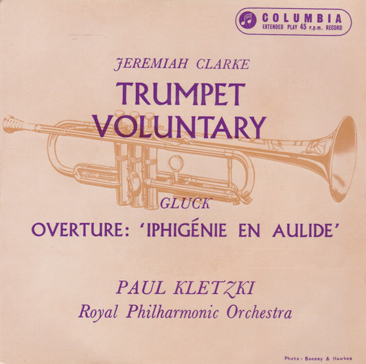 Royal Philharmonic Orchestra, Paul Kletzki – Jeremiah Clarke: Trumpet Voluntary 7" vinyl EP VG/VG