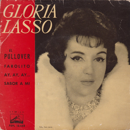 Gloria Lasso – El Pullover (La Voz De Su Amo 1961) 7" vinyl P/S EP VG/VG jukebox