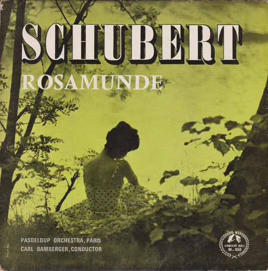 Schubert - Rosamunde, Op. 26 (Concert Hall) 7" vinyl P/S EP VG/VG