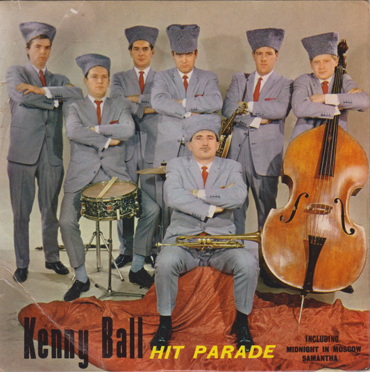 Kenny Ball And His Jazzmen ‎– Kenny Ball Hit Parade (Pye 1962) 7" vinyl EP VG/VG