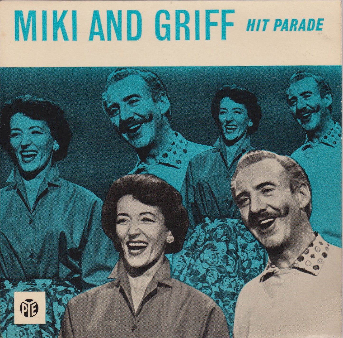 Miki And Griff With The Lonnie Donegan Group – Hit Parade 7" vinyl P/S EP VG/VG