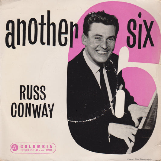 Russ Conway – Another Six (Columbia 1959) 7" vinyl P/S EP VG/VG