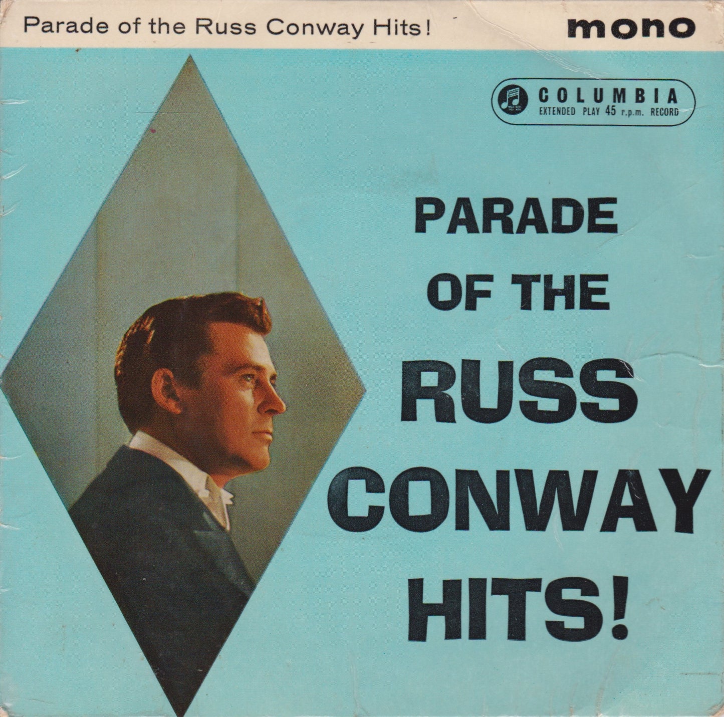 Russ Conway – Parade Of The Russ Conway Hits! (Columbia) 7" vinyl P/S EP VG/VG