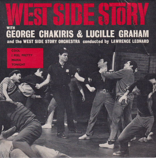 George Chakiris & Lucille Graham – West Side Story (ARC 1965) 7" vinyl P/S EP VG/VG