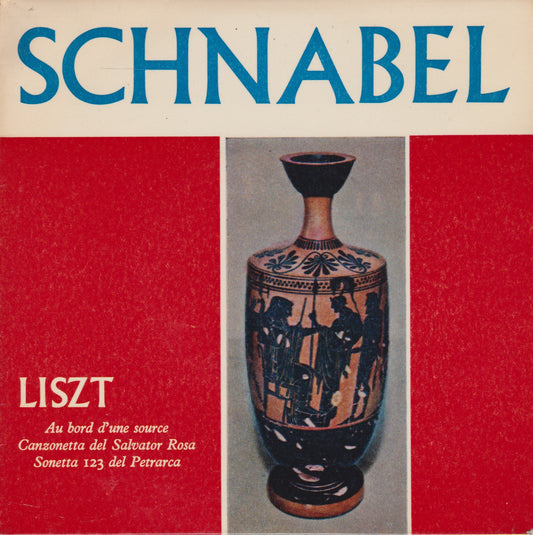 Schnabel, Liszt – Au Bord D'Une Source (1962) 7" vinyl P/S EP G+/VG